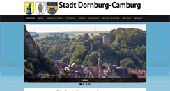Desktop Screenshot of dornburg-camburg.de
